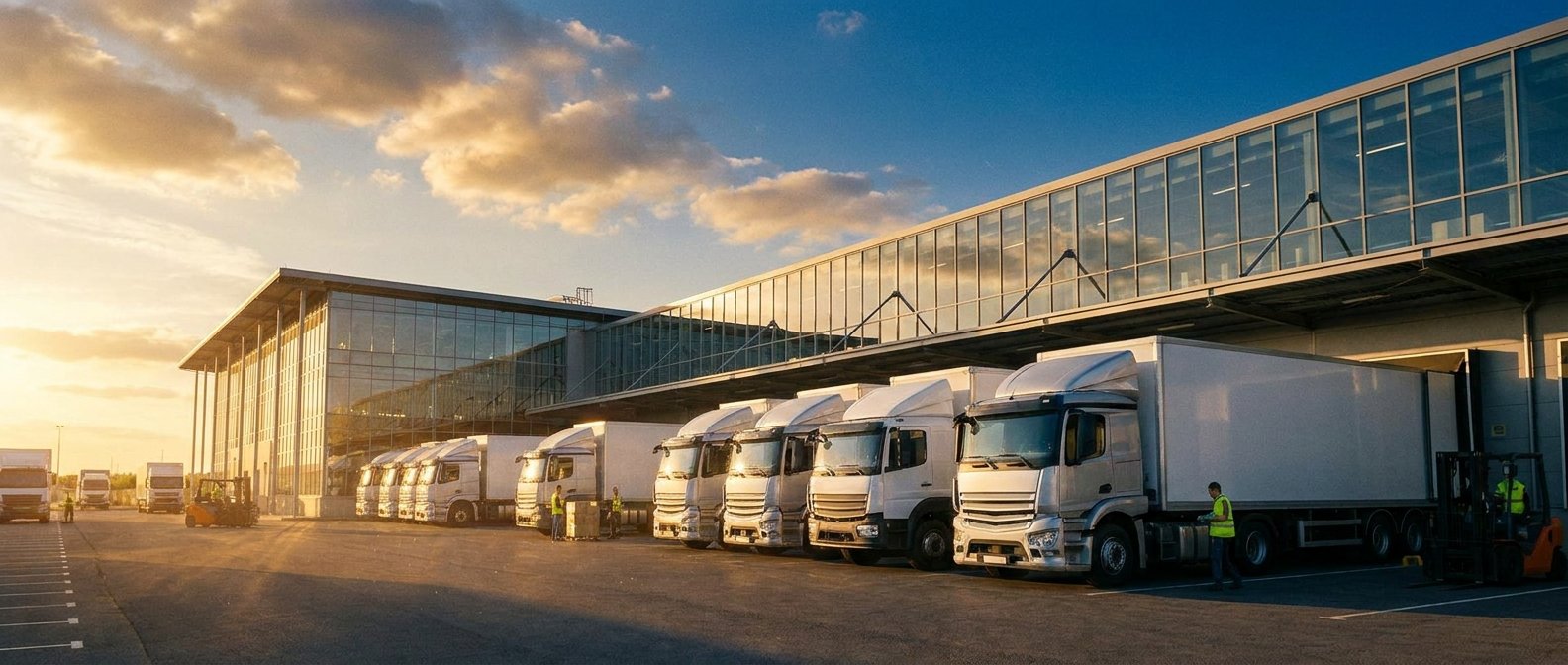 Haulier road freight fleet